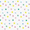 Lib Nordic Dot Art 57cm Stoffpanel Poster Pastell Geometrisch Wohnzimmer Dekor Hergestellt in Japan