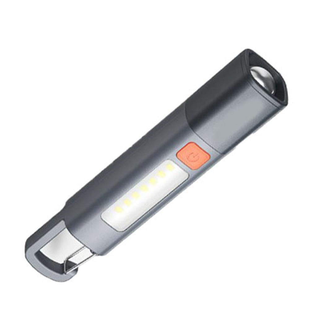 LED Flashlight Portable LED Work Light Long Range Compact Flashlight for Home and Outdoor Activities Built in Battery