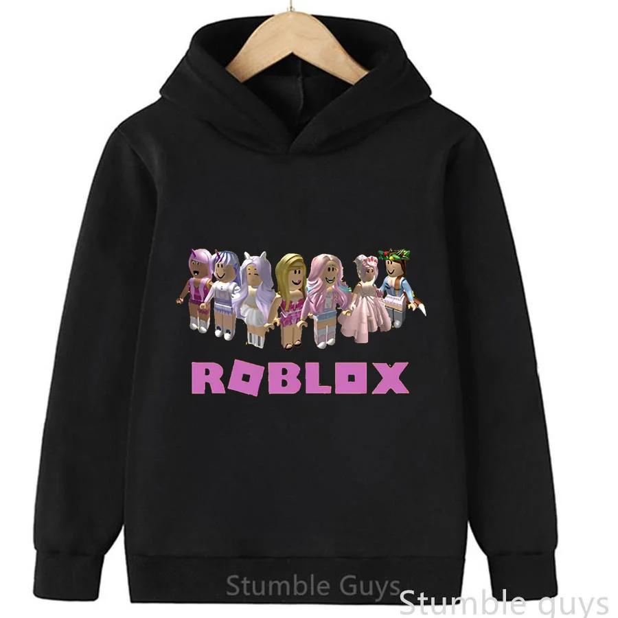 Roblox Kinder Sweatshirt Kapuzenpullover Roblox Welt Print Jungen Mädchen Mode Warme Kleidung
