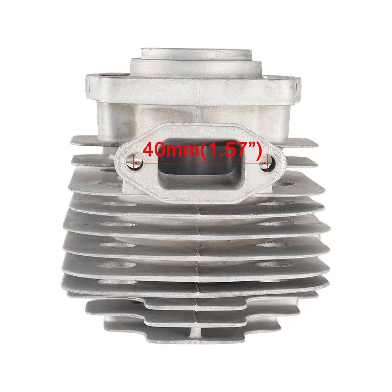 40MM Cylinder Piston Kit 43CC 52CC 1E44F-5 44F-5 44-5 BG520 CG520 CG430 1E40F-5 40-5 Garden Tools Rebuled Trimmer Parts
