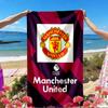 Football team Print Beach Towel, Versatile Lightweight Absorbent Beach Towel for Pool Surf Yoga Bathroom, Perfect Birthday Holiday Gift