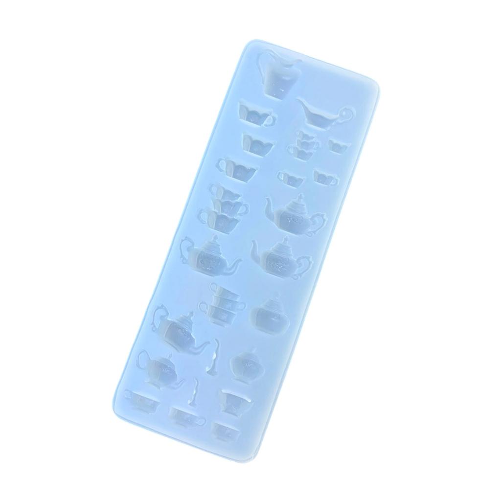 Premium Food Grade Silicone Resin Molds For Afternoon Tea Theme Miniature Crafts And DIY Decorations