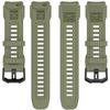 Sweatproof Sport Silicone Straps Multiple Hole Adjustable Universal Fit Flexible Soft Silicone Watch Band for Smartwatches