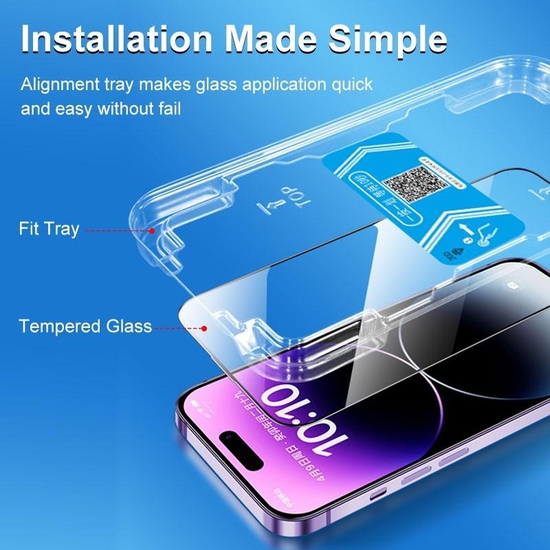 For Xiaomi 15T 14T 13T 12T 11T 10T Pro 11 Lite 15TPro Anti-Spy Privacy One-click Installation Full Cover Tempered Glass Screen Protector