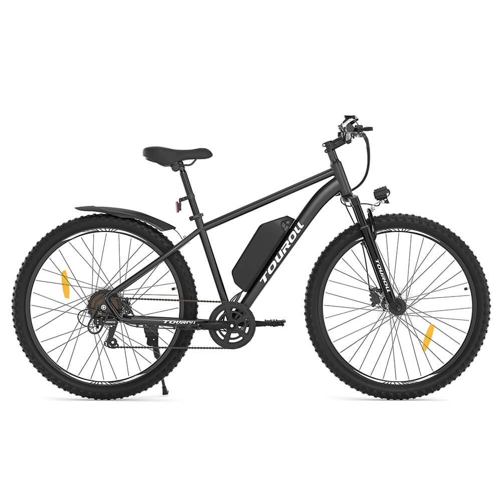 Touroll U2 29'' Frână Hidraulică Negru Stecher EU 48V 250W 15Ah Bicicletă Electrică