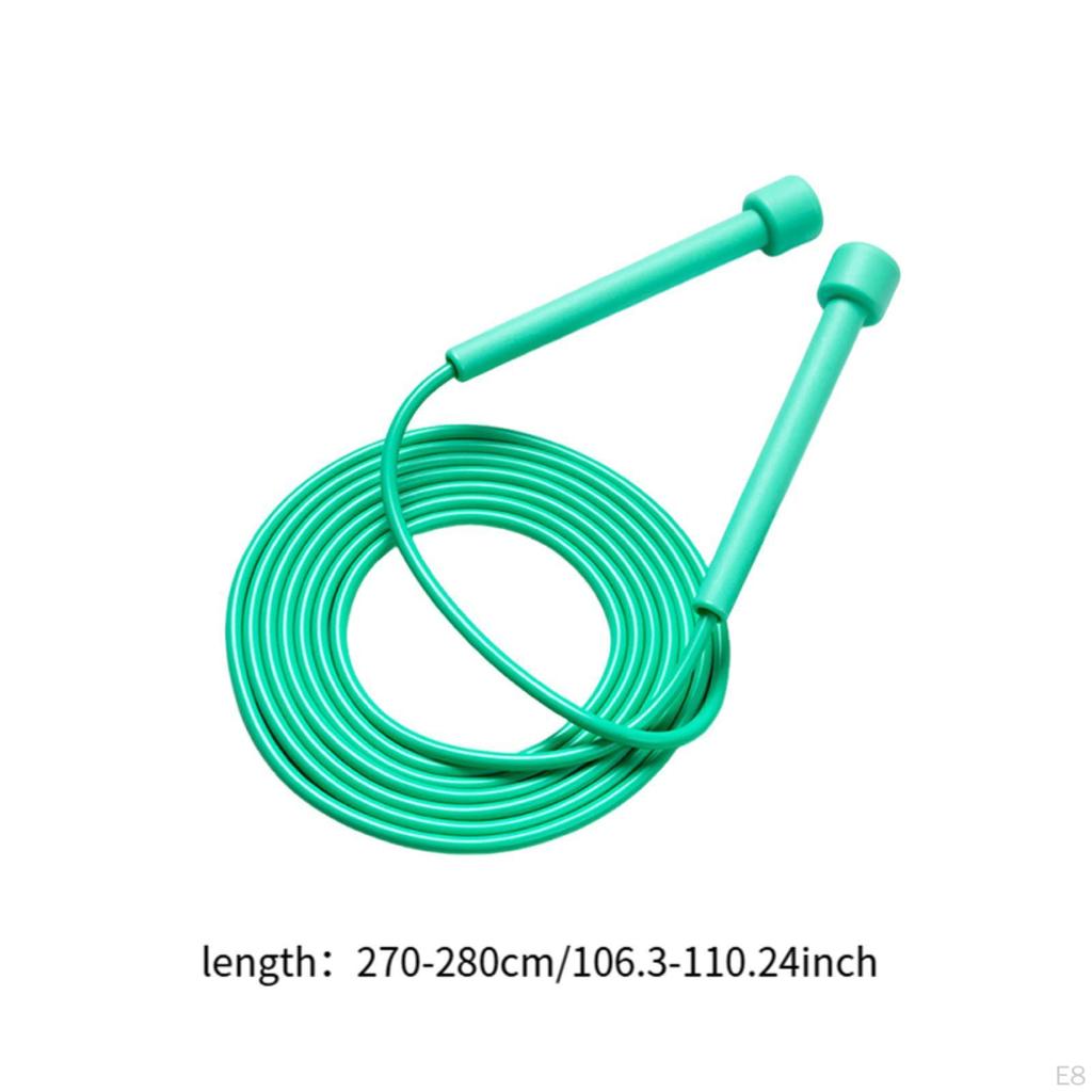 Jumping Rope Jumprope Lightweight Adjustable Silent Skipping for Endurance Training Gym