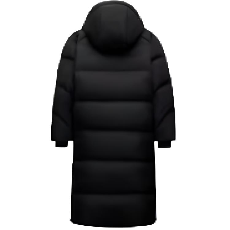 Anta Solid Color Zipper Soft Hooded Casual Down Jacket Women Outerwear 162618902-2