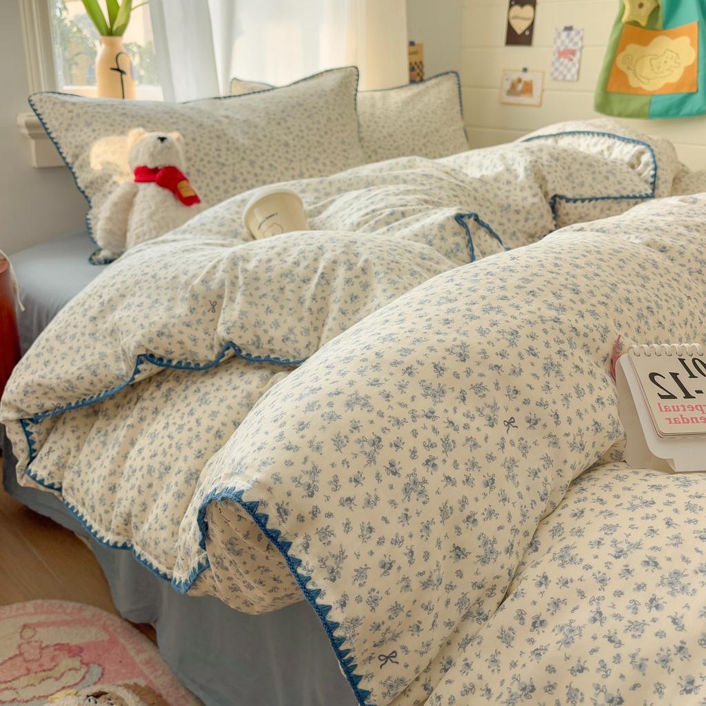 Xinjiang Cotton~ Class A Maternal And Infant Cotton Double-Layer Yarn 100 Pure Cotton Bed Sheet Quilt Cover, Children'S Bedding 4