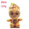 20-25cm Man Spidermaned Plush Toys Movie Dolls Marvel Avengers Soft Stuffed Hero Captain America Iron Christmas Gifts for Kids