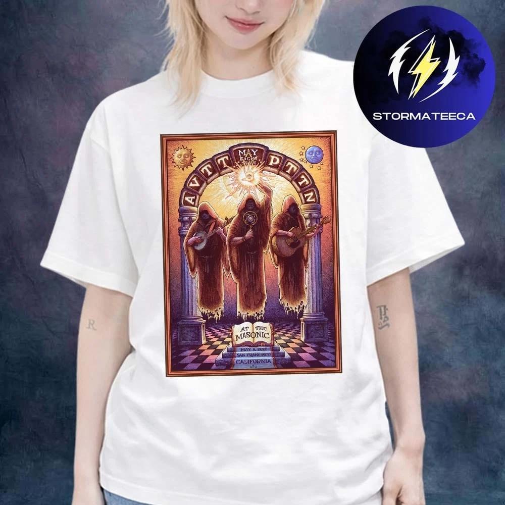 The Avett Brothers At The Masonic In San Francisco CA On May 8 2026 T shirt 3XL