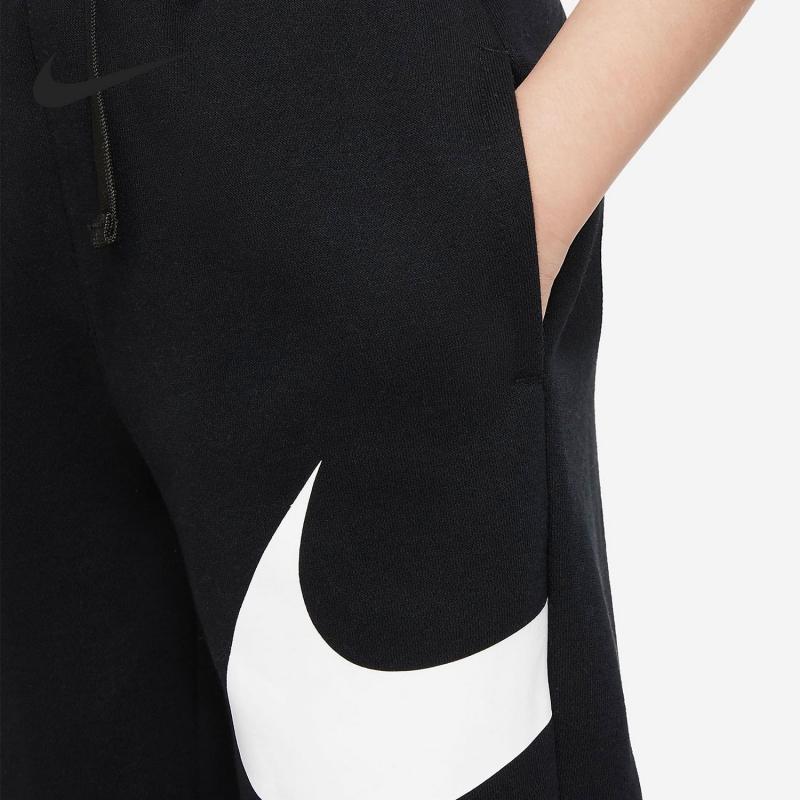 Nike Pantalones Deportivos de Punto Tendencia de Moda Cómodos Clásicos Pantalones para Niños Negro DO3601-010