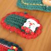 Handmade Knitted Christmas Hair Clips: Cute Santa Claus & Snowman Accessories for Adults and Kids