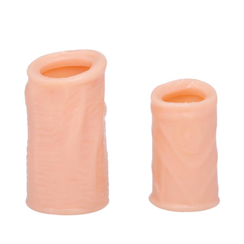 Silicone Free Cock Rings Penis Delay Ejaculation Time Lasting Foreskin Corrected Adult Sex Toys Penis Sleeves For Men