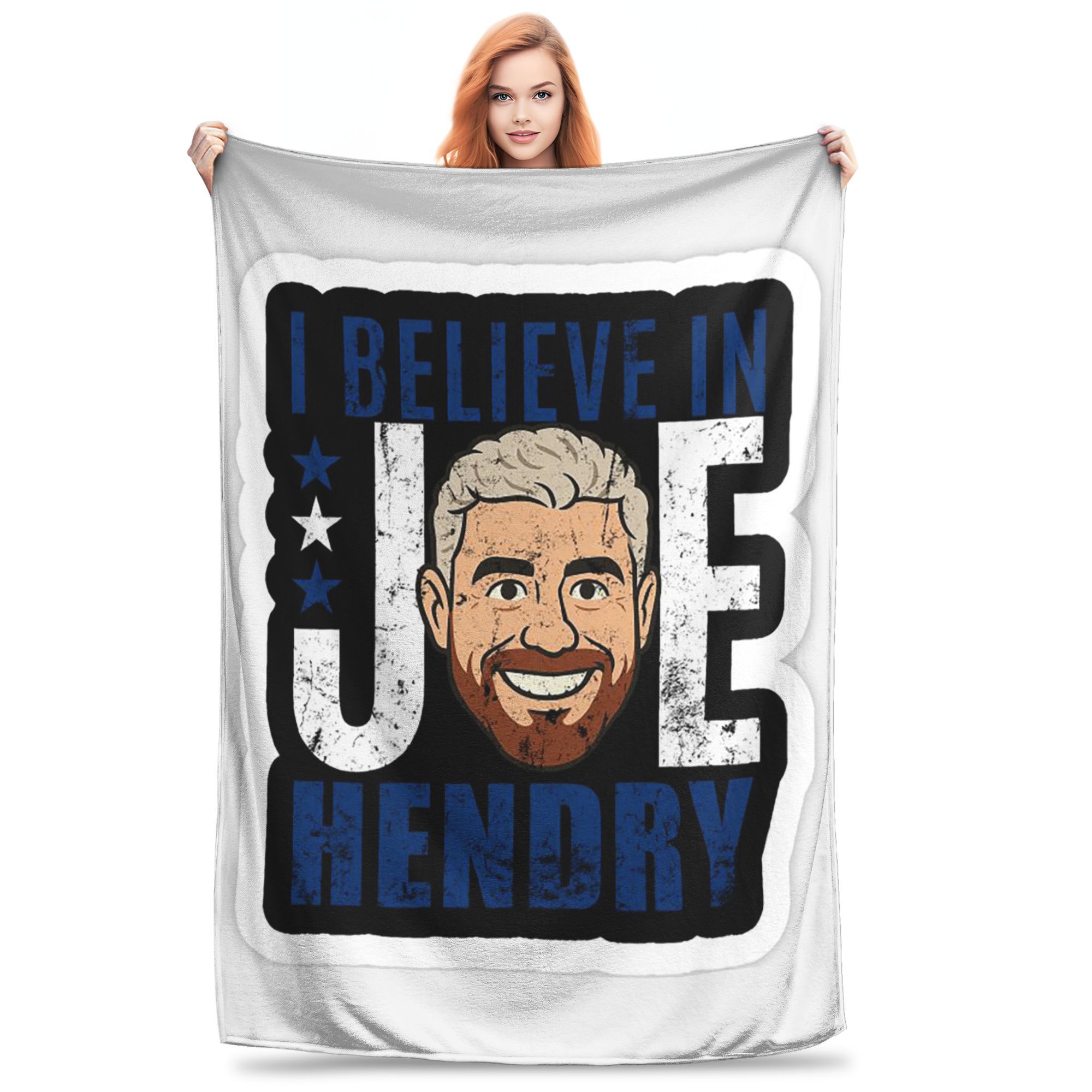 I Believe In Joe Hendry Wrestling JH Blankets Lightweight Flannel Sofa Throw Blanket for Bedroom Office Throws Bedspread Quilt 80x120cm