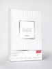 Satin bedding set 220x200 smooth striped premium white