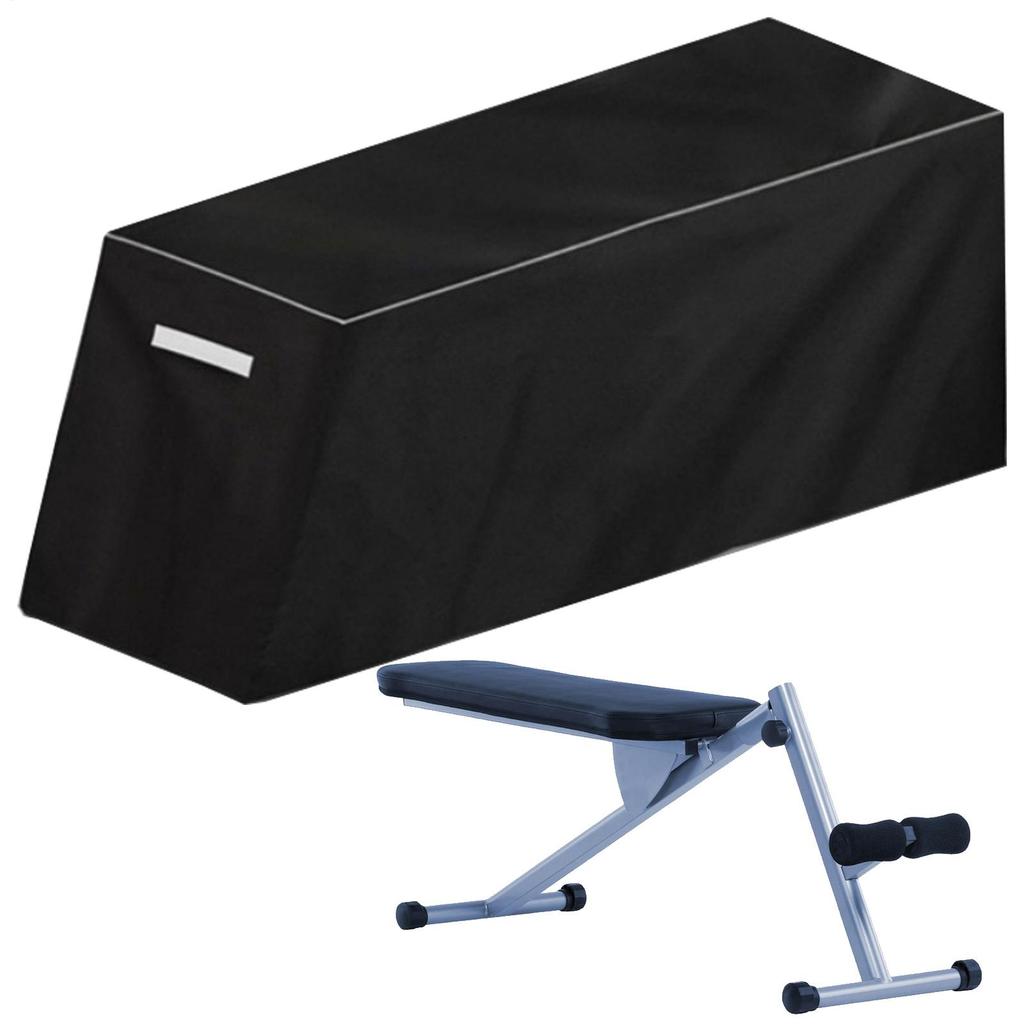 Workout Bench Cover Sit Up Board Dust Cover 210D Oxford Fabric Weightlifting Bench Outdoor Waterproof Cover Weight Bench Cover