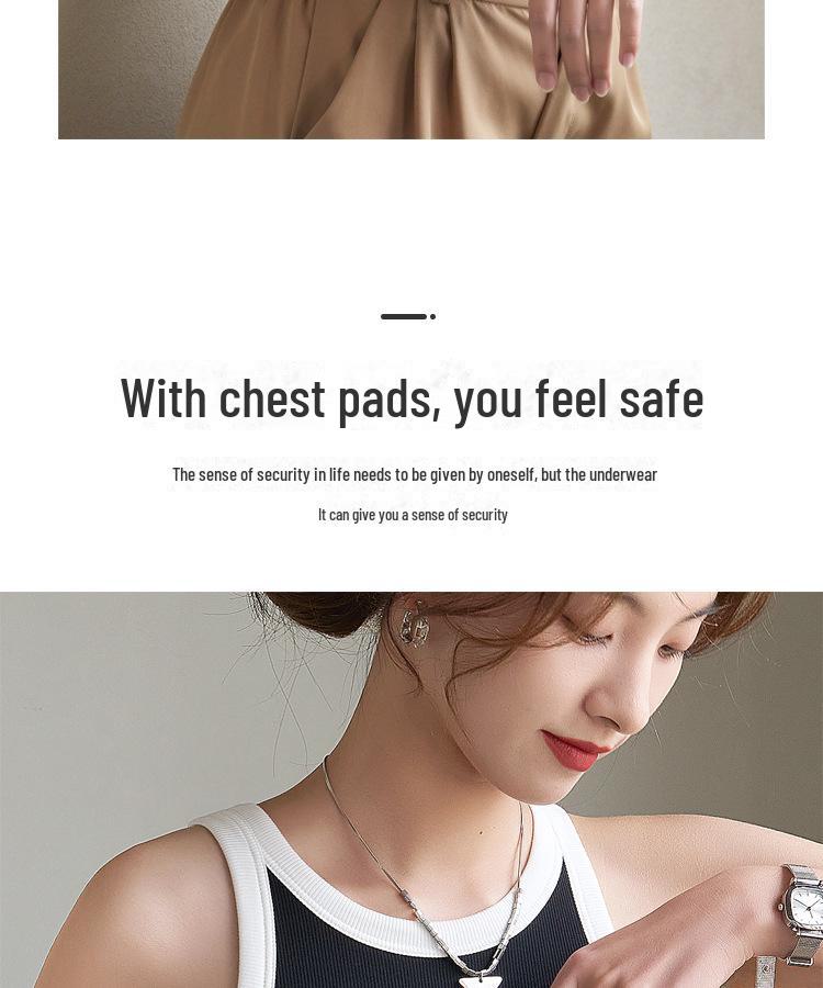 Women's Summer Padded Camisole - Navel-Baring, Beautiful Back, 2023 Hot Style Top