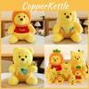 Pooh Bee Bear Plush Toy Cartoon Stuffed Doll Cute Bedroom Decoration Gift Kids