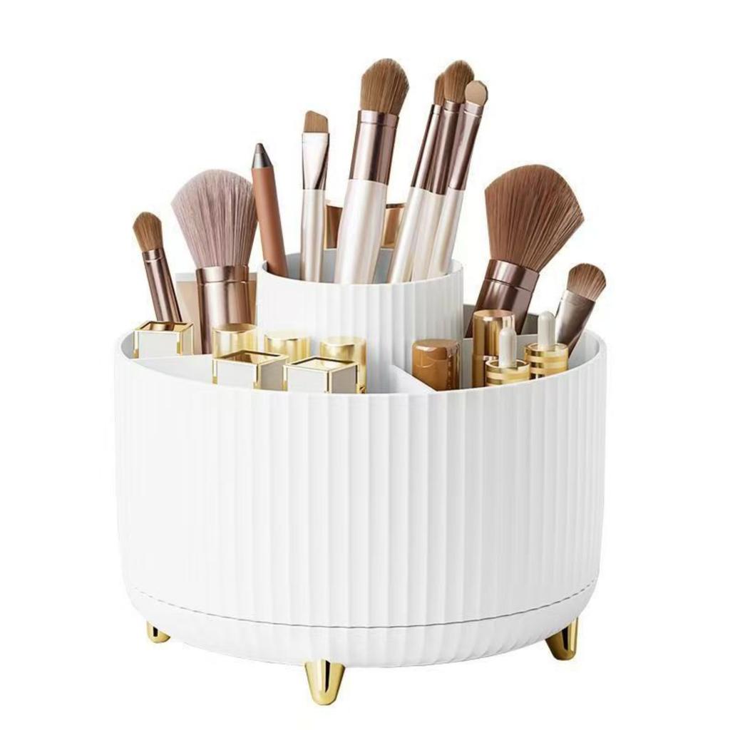 Rotating Pen Holder Cosmetic Storage Box Dressing Table