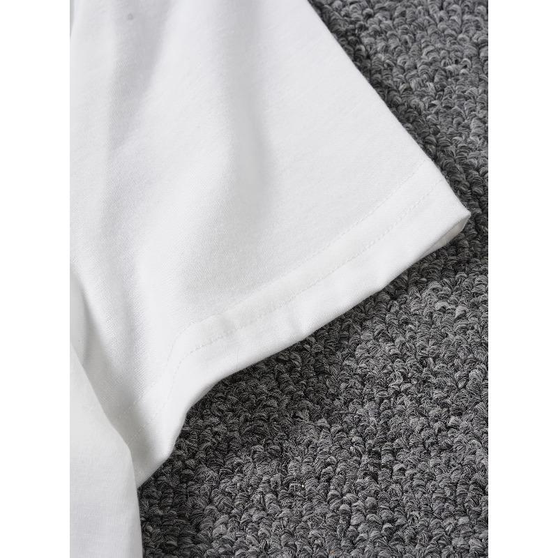 Europese maten Paardenjaar T-shirt | 2026 Chinees Nieuwjaar, Casual Ronde Hals, Ademende Lichtgewicht Stof, Ideaal voor Lente/Zomer