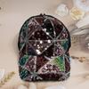 Fashionable Unisex Glitter Baseball Cap Adjustable Breathable Colorful Spring Summer Autumn Hat for Men Women Hip Hop Style