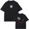 Rapper Kanye West Vultures New Music Album Graphic Printed T Shirts Unisex Unisex Hip Hop Fashion Tshirts Male Tshirt