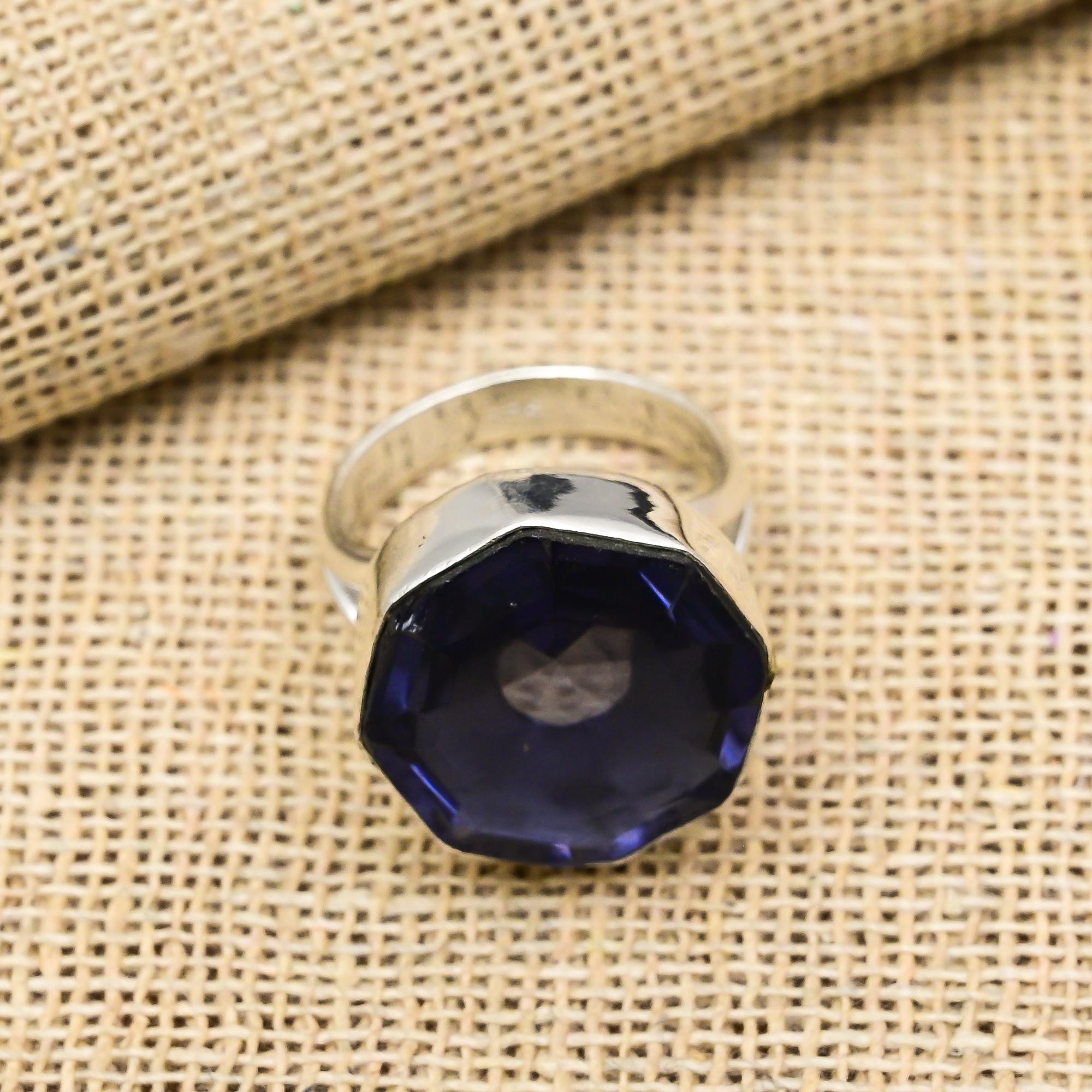 

Чудесный аметистовый драгоценный камень, ручная работа, серебряное ювелирное кольцо 925 пробы для свадебного подарка 12 фиолетовый