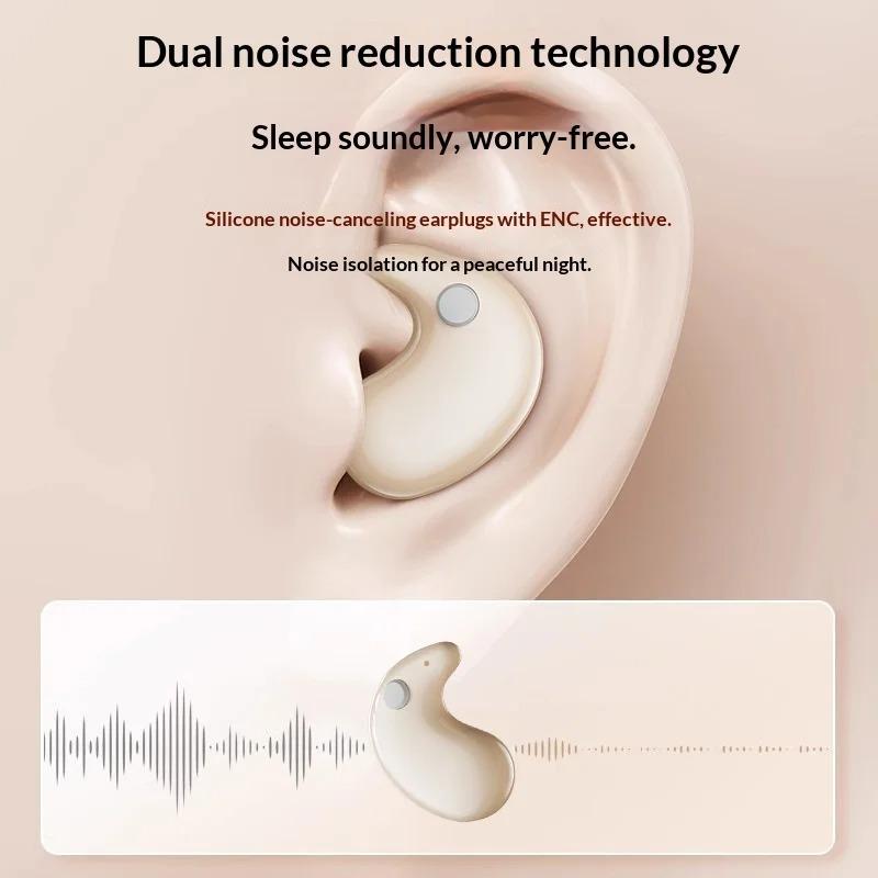 Xiaomi Ultra Thin Wireless Sleep Earbuds Zero Pressure Design for Side Sleepers All-Day Wearing Comfort Extended Playtime Battery