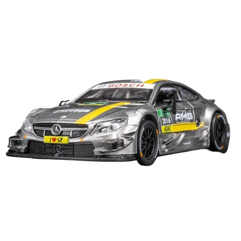 1/32 Mercedes-Benz C63 DTM Rally Car Alloy Car Die Cast Toy Car Model Sound and Light Toy Collectibles Birthday Gift
