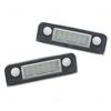 2pcs LED License Plate Light Canbus Number Lamp No Error for Ford Mondeo MK2 1996-2000 for Fiesta MK5 2001-2008 Fusion 2001-11