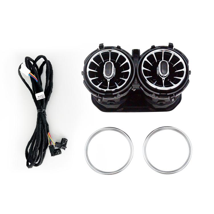 64-Color Ambient Rear Turbine Air Outlet Light for Mercedes-Benz B/GLA/GLB/W247