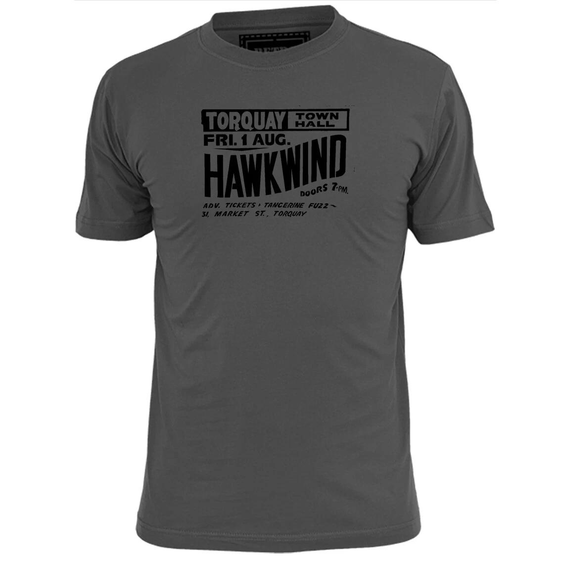 Mens Hawkwind Torquay Inspired Gig Poster T shirt Rock Lemmy 3XL