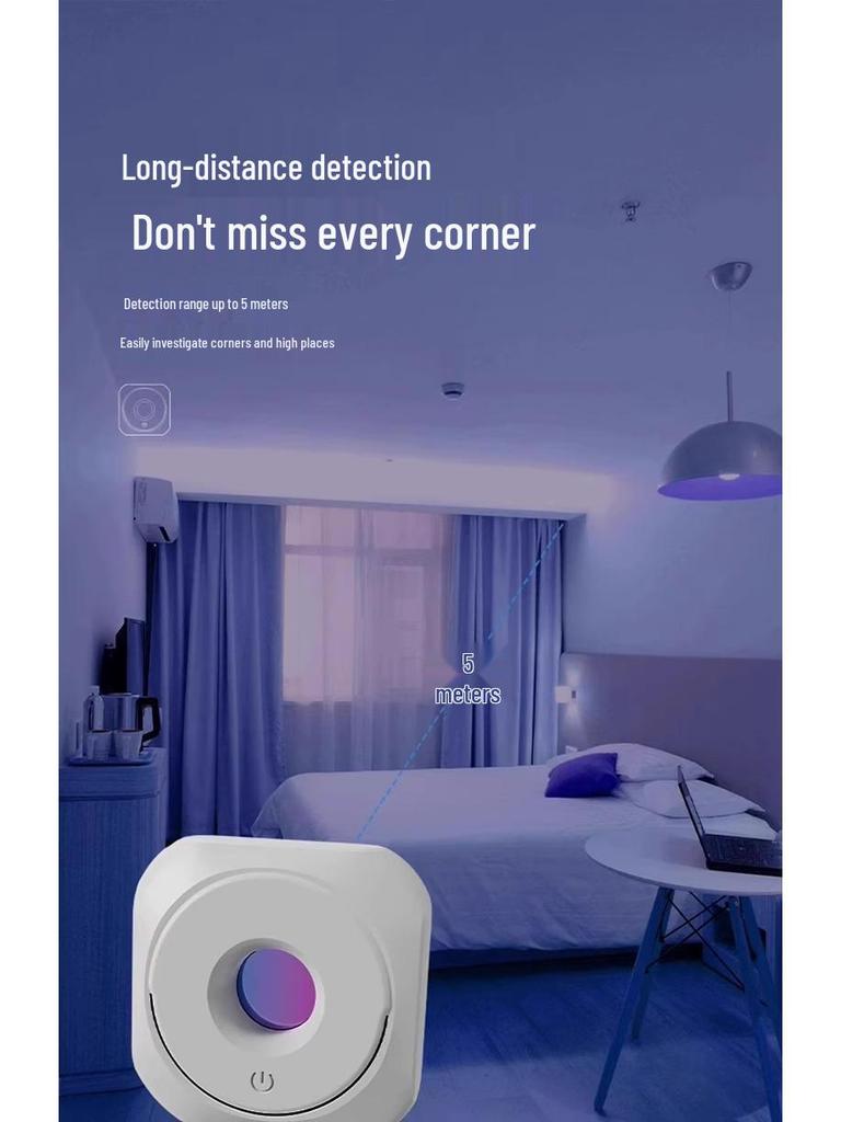 Smart Infrared Camera Detector for Anti-Spying and Anti-Peeping In Hotels