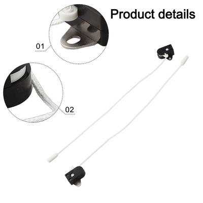Furniture Lighting Chandelier Control Mini Pull Switch 250V 2A Rating Compact Design Easy To Install Plastic And Metal