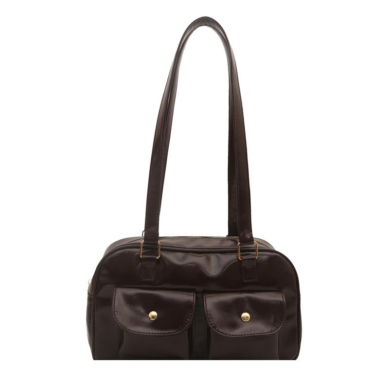 

Trend underarm bag spring new fashion texture shoulder bag commuting niche design handbag women