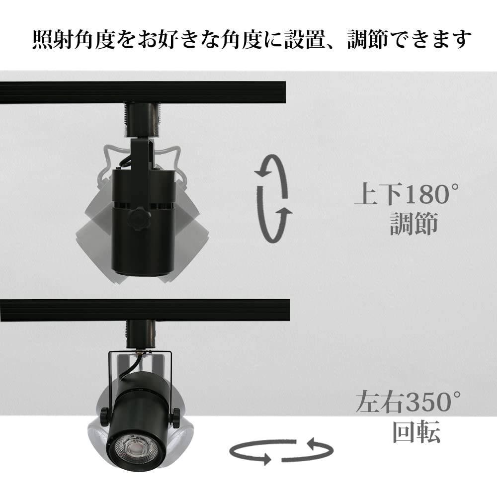 Allegro Lighting Professional-Grade High-Intensity LED Spotlight for Duct Rails, Integrated LED Bulb, 160W Halogen Equivalent, for Lighting Rails,