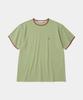 UNIFORM BRIDGE Slub Ringer S/S T-Shirt Green