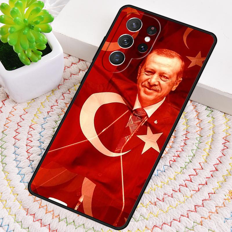 President Turkey Recep Tayyip Erdogan Phone Case For Samsung Galaxy Note 10 Pro S26 S25 S24 S23 S22 Ultra Plus S21 FE S20 Cover