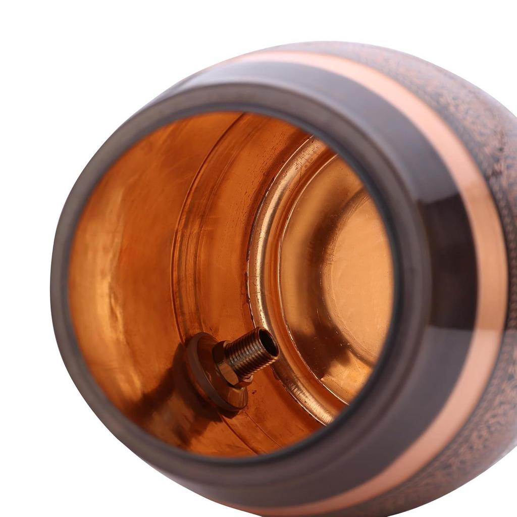 Pure Copper Dispenser Antique Itching (11 Litres)