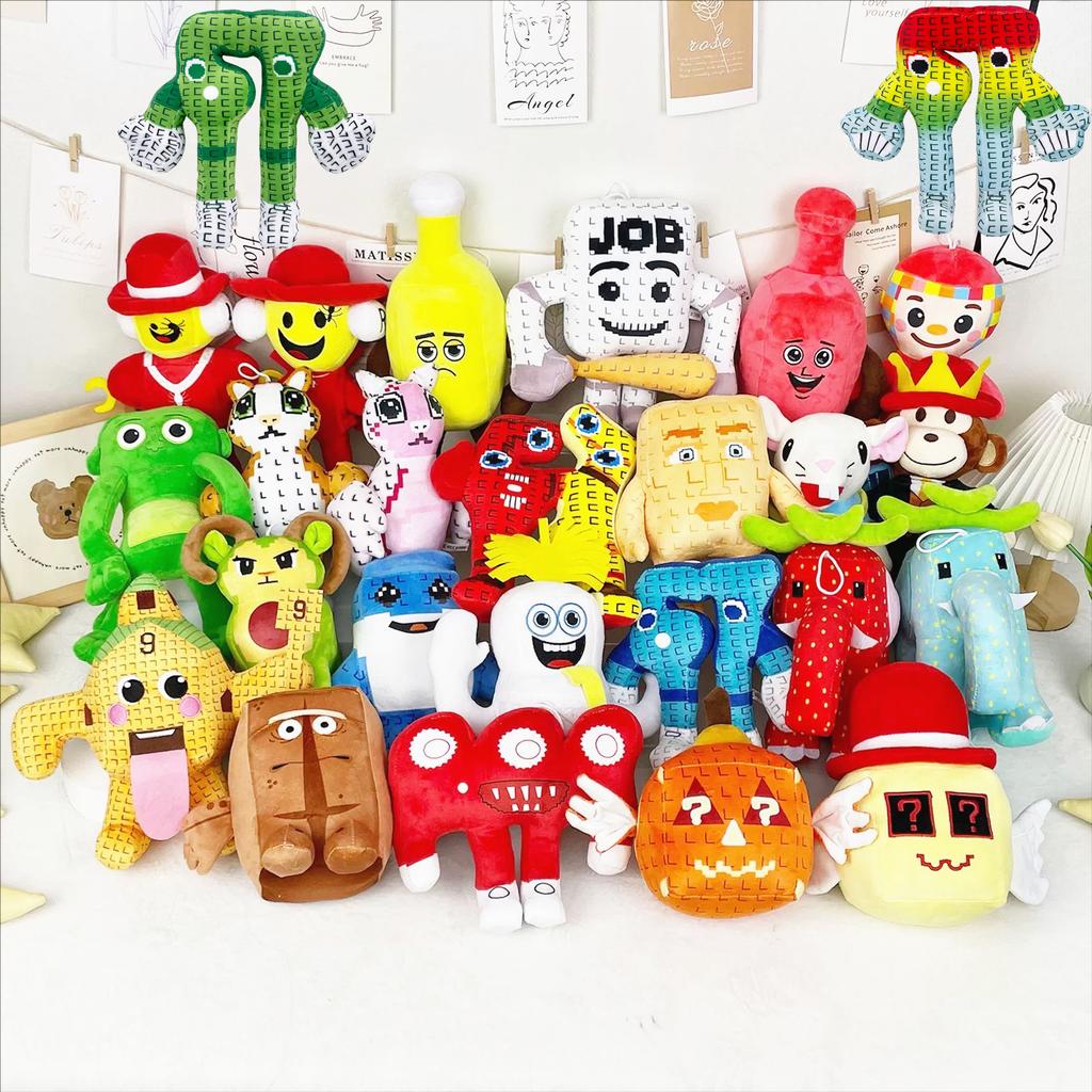 Steal A Brainrot Plush Toys Number 67 Strawberry Elephant Monkey Game Plush Doll Soft Stuffed Pillow Christmas Gifts