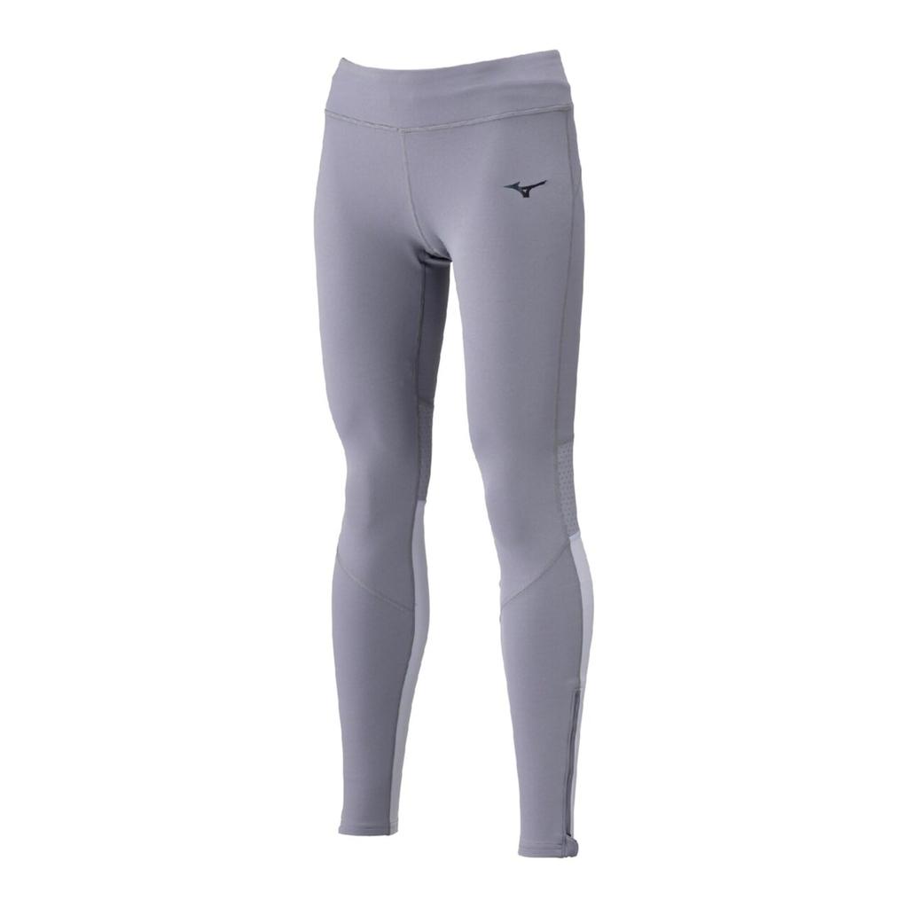 Mizuno Women's Warmer Light Tights, J2MBC704, Quiksilver, Size L, for Running