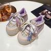 Fashion Korean Style Ladies Fashion Kawaii Round Toe Lace Up Comfort Women's Vulcanized Shoes Spring Flats Outdoor Sneakers Zapatillas
