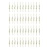 45 Thank You Decals - Gold