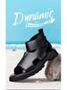 Summer Men's High-Top Leather Sandals - Trendy, Breathable, Plus Size