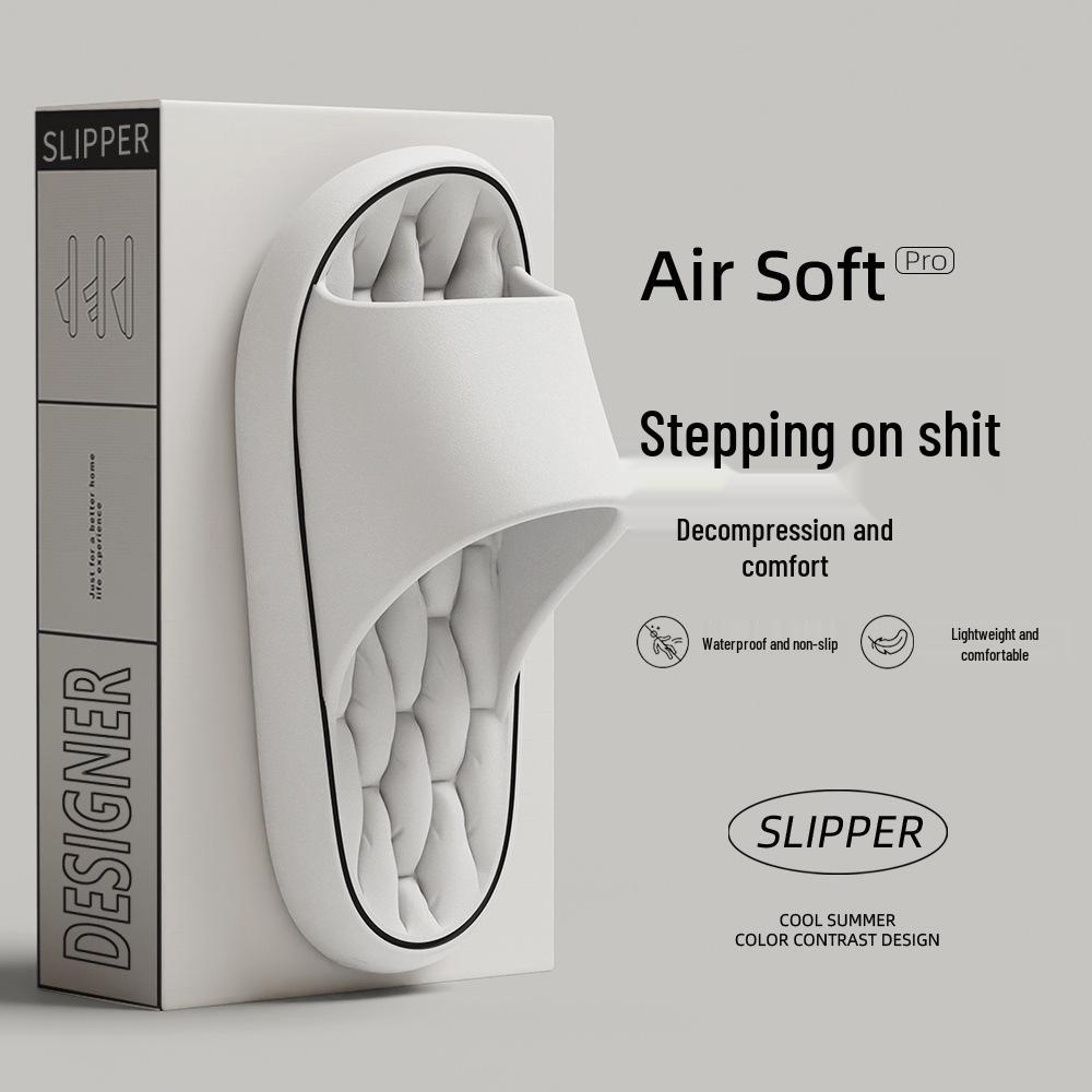 Unisex Cloud-Like Non-Slip Summer Slippers for Home, Bath, or Beach