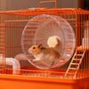 Hamster Running Sport  Running Wheel Double-Bearing Silent Cage Spinner Gerbil Small Animals Running Wheel Pets Accessories