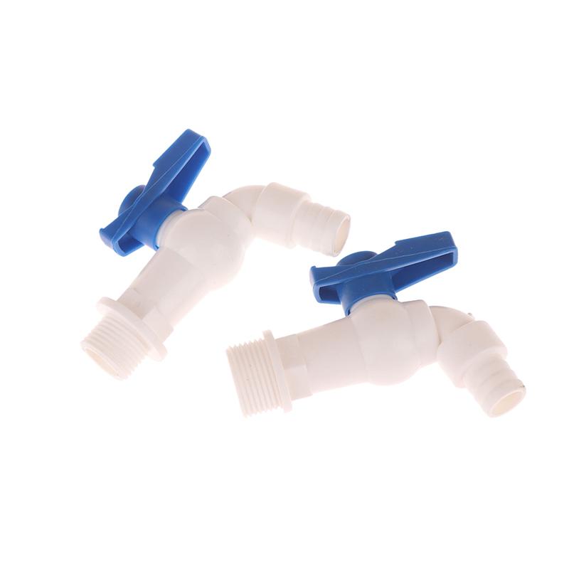 1 Stück 1/2 3/4" Kunststoff Außengewinde Wasserhahn Tankhahn Adapter Ablaufhahn Aquarienventil Ersatzhahn Gartenzubehör