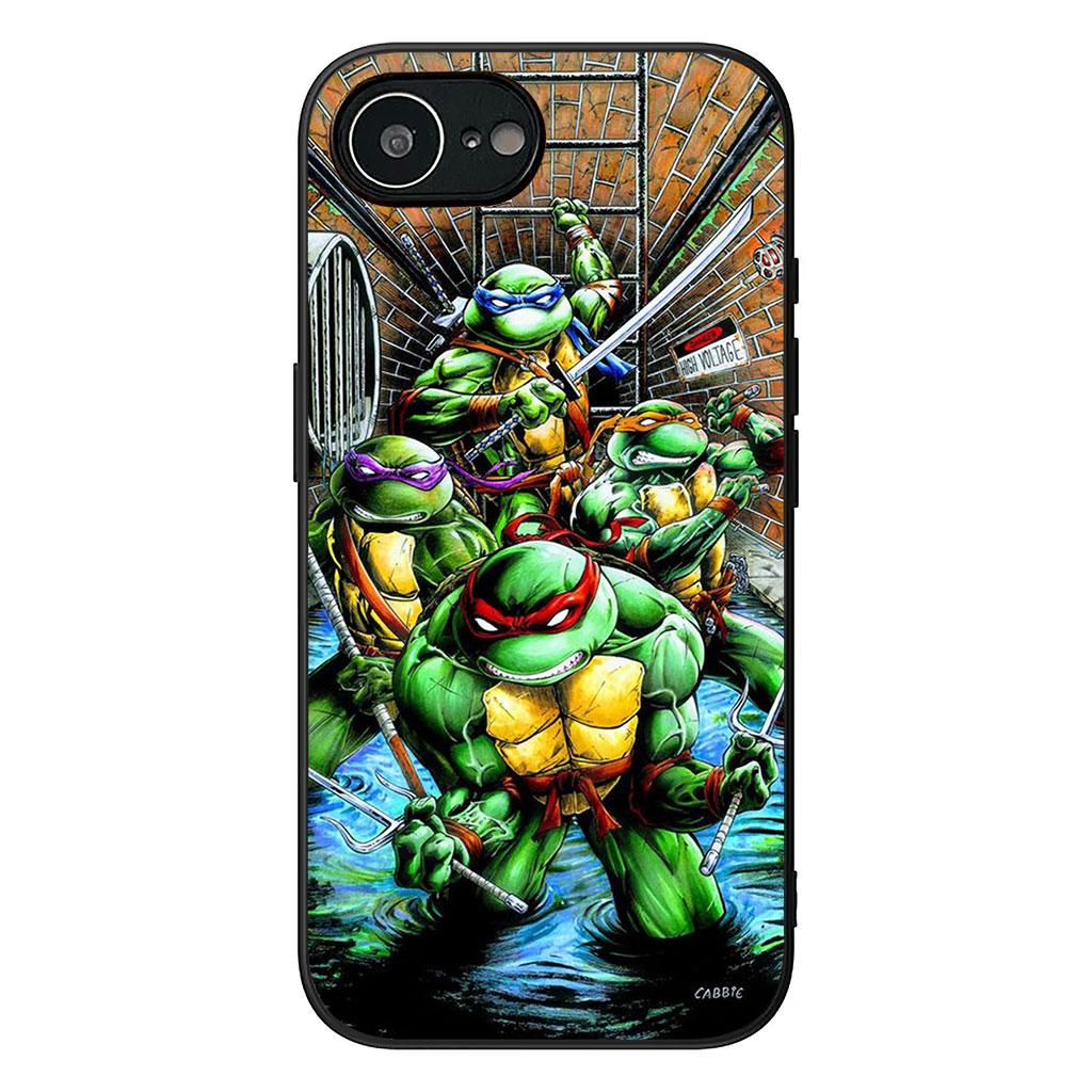 Cover for Samsung Galaxy A25 A37 A57 A12 A14 A31 A41 A50 A51 A70 A71 A72 A21S A04 M15 Note 20 9 8 10 Case Ninja Comics Turtles