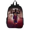 Zaino Scolastico M-Messi Stella del Calcio Rucksack Zainetto per Bambino Zaino Moda Zaino Sportivo Calcio Regalo per Bambini