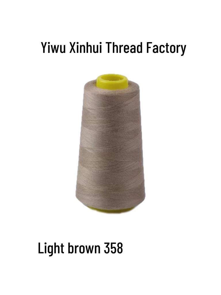 402 Polyester Sewing Thread, 3000 Yards, High-Speed, Multi-Color, Durable, In Stock